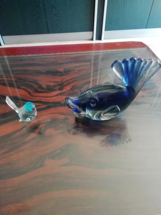 Adornos de vidrio Murano antiguos