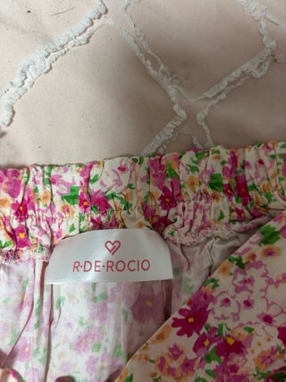 Falda larga floral Claudia