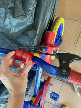 Bicicleta infantil Nathor Fireman de rodado 12