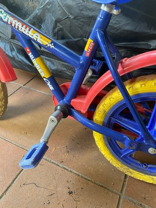Bicicleta infantil Nathor Fireman de rodado 12