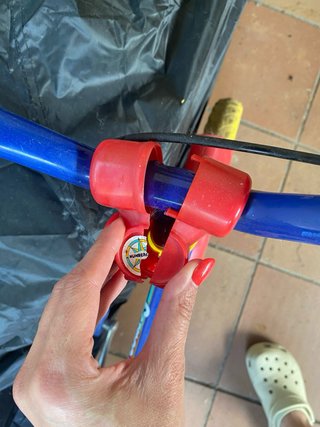 Bicicleta infantil Nathor Fireman de rodado 12