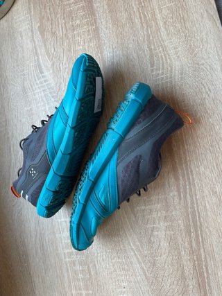 Zapatillas Trail Haglöfs Gris/Turquesa