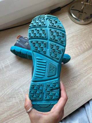 Zapatillas Trail Haglöfs Gris/Turquesa