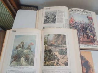 3 libri copertine della domenica illustrato anni70