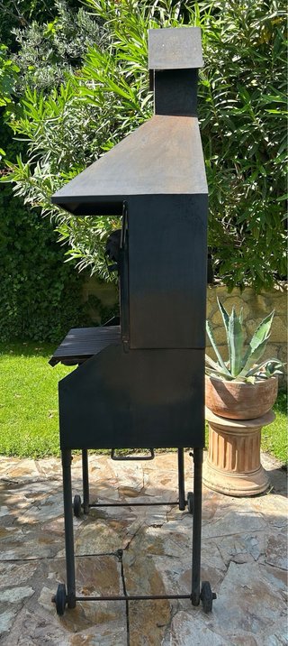 Barbacoa de hierro forjado