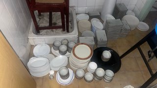 Vajilla de restaurante cerámica