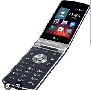 LG Cellulare Nero/Argento
