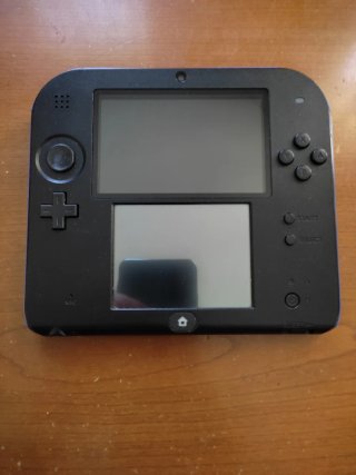 Nintendo 2DS Nera con Custodia e Caricatore