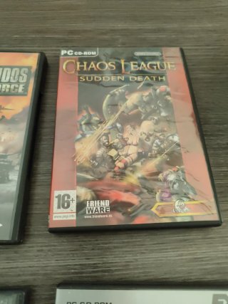 Pack 6 juegos PC: Apache, Commandos, Chaos League,