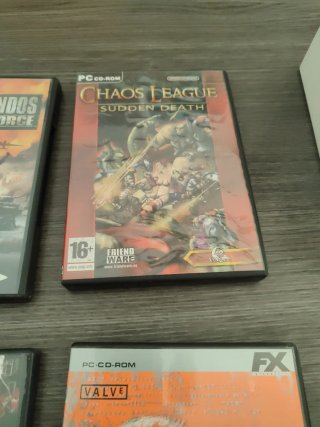 Pack 6 juegos PC: Apache, Commandos, Chaos League,