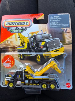 Camión Grúa Matchbox Western Star