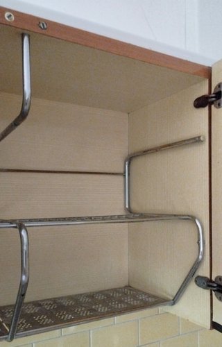 Mobili pensili + cappa cucina anni '60 Salvarani
