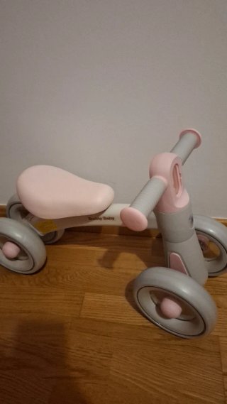 Bici de aprendizaje rosa Buddy Baby
