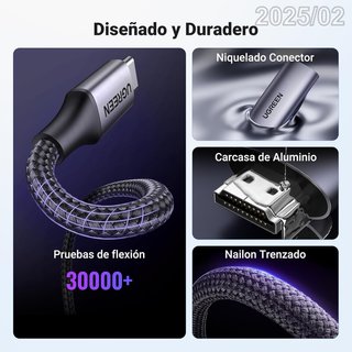 UGREEN Convertidor Video USB-C a HDMI 4K 35984A