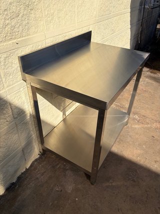 Mesa de trabajo acero inoxidable 90x60