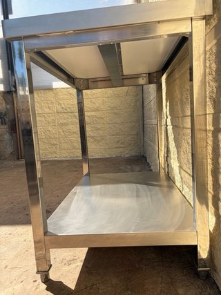 Mesa de trabajo acero inoxidable 90x60