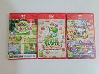 3 Juegos Nintendo Switch 2 Precintados