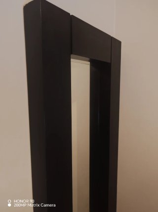Espejo grande marco madera 69x180cm.