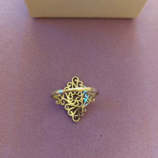 Sortija Plata 925 Filigrana medida 21 española