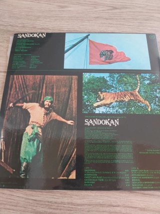 Disco Vinilo Banda Sonora Sandokan 1976