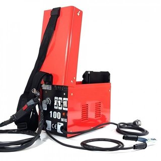 Soldador MIG 100A Inverter Hilo Sin Gas Compacto
