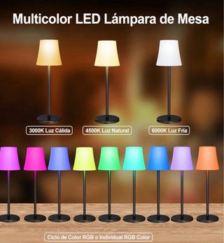 Lámpara mesa noche