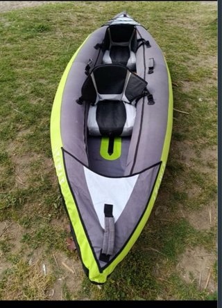 Kayak Hinchable Itiwit  2 Plazas + INFLADOR + 2 Re