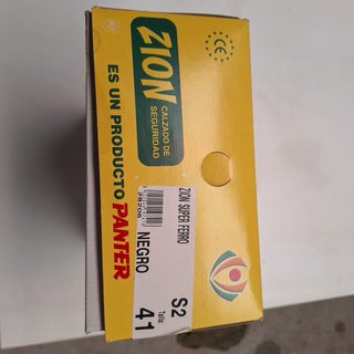 Zapatos de seguridad ZION negros sin estrenar
