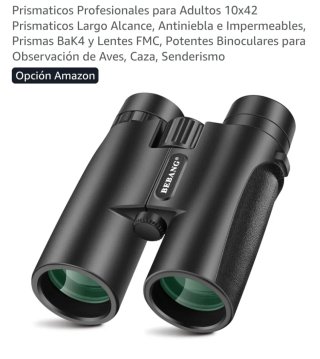 Prismáticos 10x42  Antiniebla Total mente nuevo