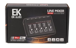 Mezclador EK KAM-4T 4 Canales Nuevo