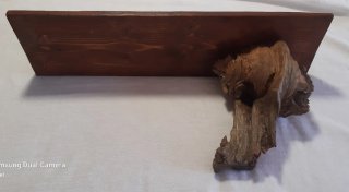 Estantería Rústica Madera Tronco