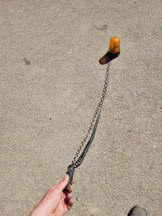 Luz Rotativa Naranja