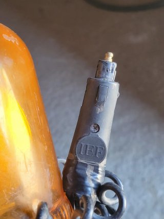 Luz Rotativa Naranja