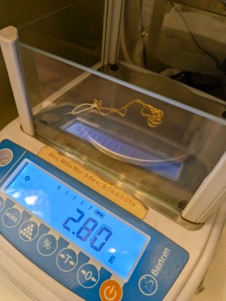 Cadena de oro 18k