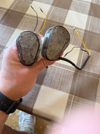 Intermitentes LED Moto Ahumados