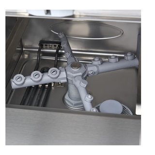 Lavavasos 35x35cm con desagüe 230V