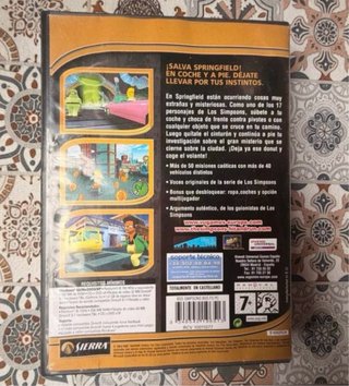 Los Simpson: Hit & Run PC CD-ROM