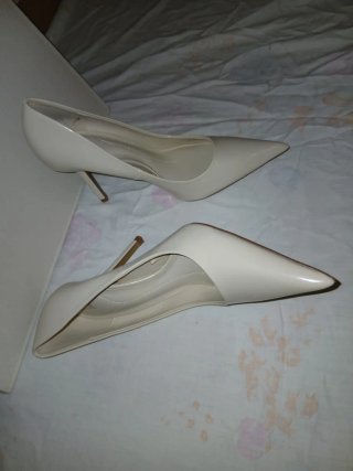 Tacones Zara Beige