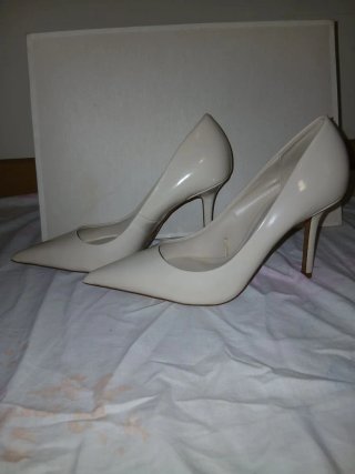 Tacones Zara Beige