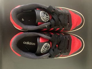 Zapatillas Adidas Junior Negras y Rojas