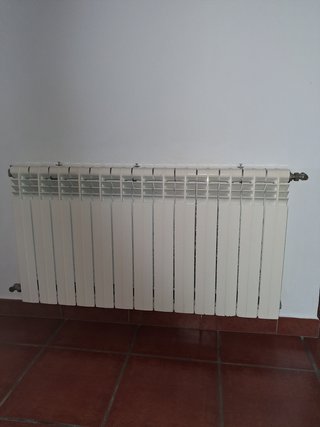 Radiador de agua ( elementos) blanco