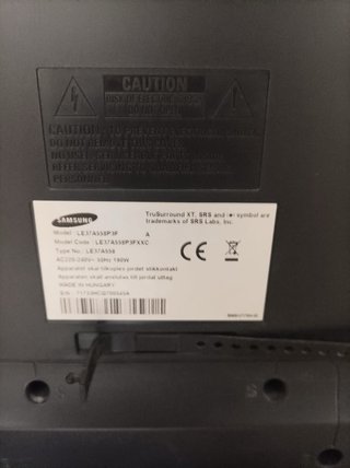 Televisor Samsung 37 Negro