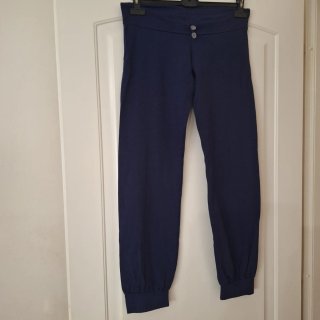 Pantaloni donna blu sportivi