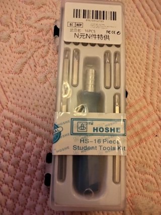 Kit Destornillador 16 Piezas HOSHE