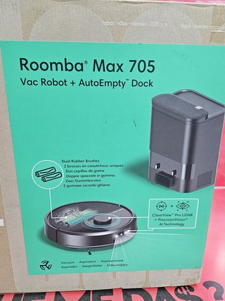 Roomba Max 705 + Base Auto Vaciado
