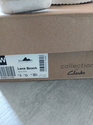 Sandali Clarks Lana Beach Oro Rosa 35,5