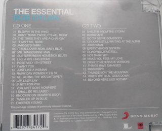 Pack DVD Matrix + 2CD The Essential Bob Dylan