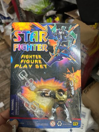 Star Fighter Juguete Figura Set 90s