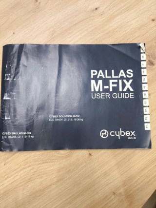 Silla de coche Cybex pallas m-fix grupo 1-2-3