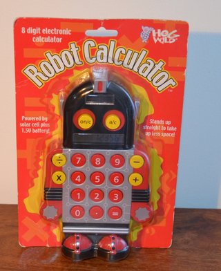 Calculadora Robot 8 dígitos Hog Wild